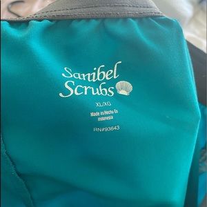Sanibel Scrub Elastic Pants